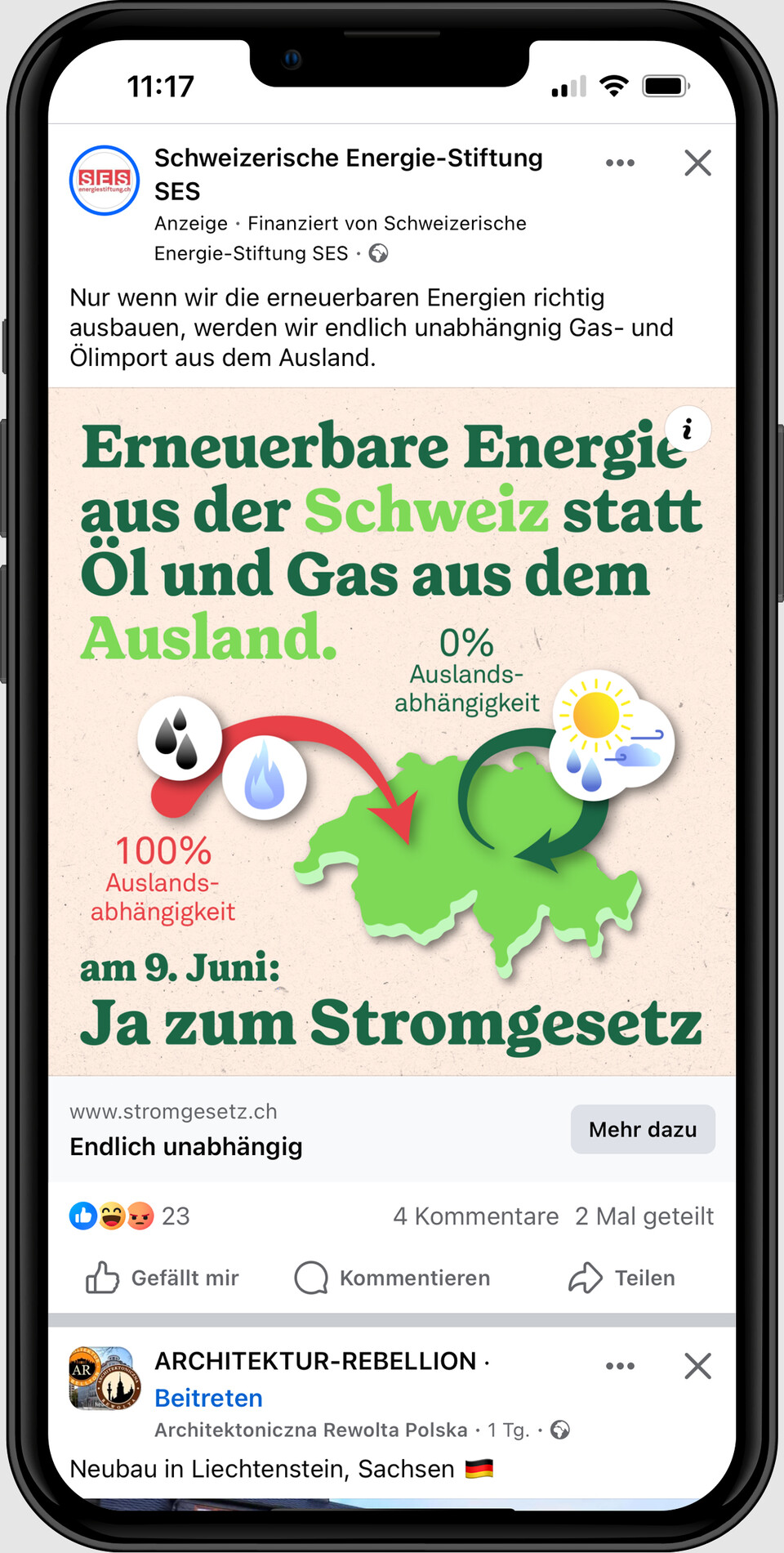 Anzeigen Meta – Phase Priming