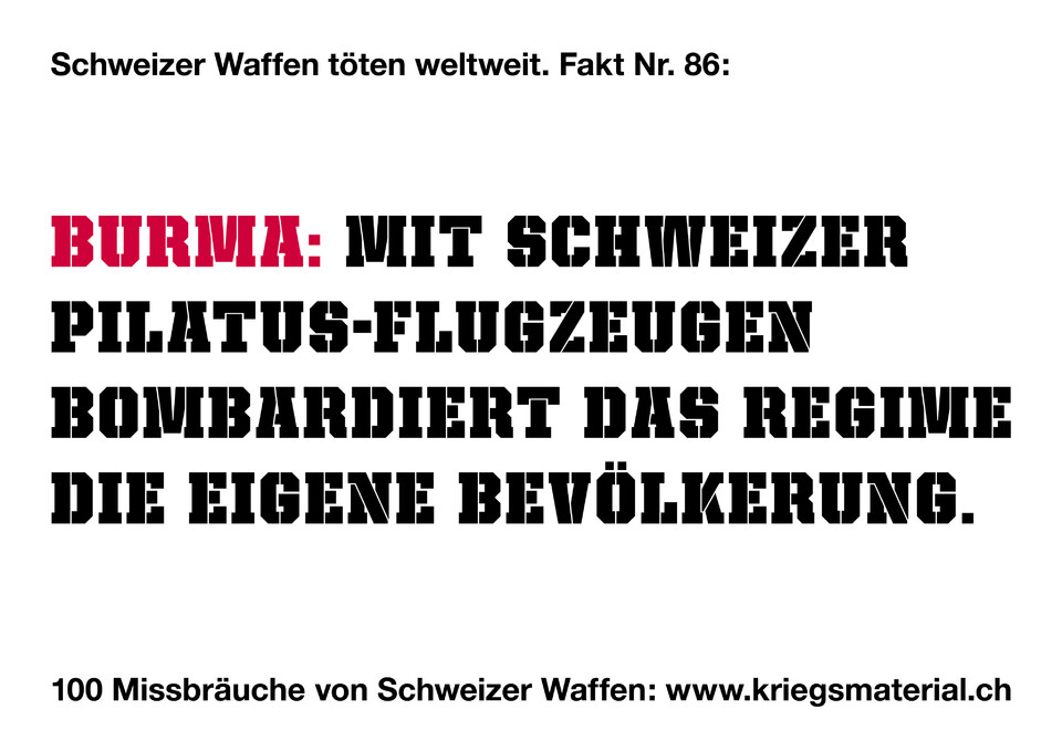 Fakten-Plakate Vorkampagne