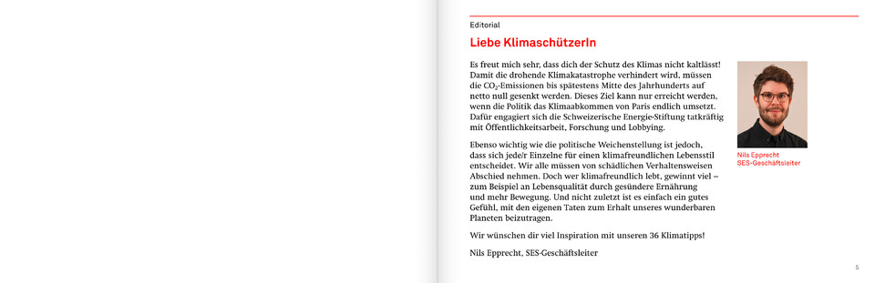 Cross-Channel-Kampagne für die Schweizerische Energie-Stiftung SES