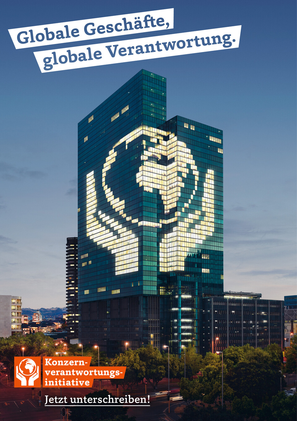 Lancierungskampagne für die Konzernverantwortungsinitiative