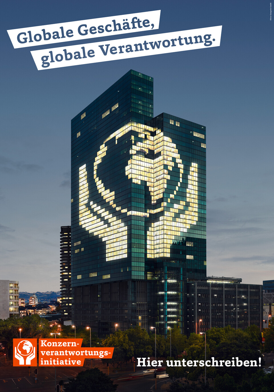 Plakat Unterschriftensammlung