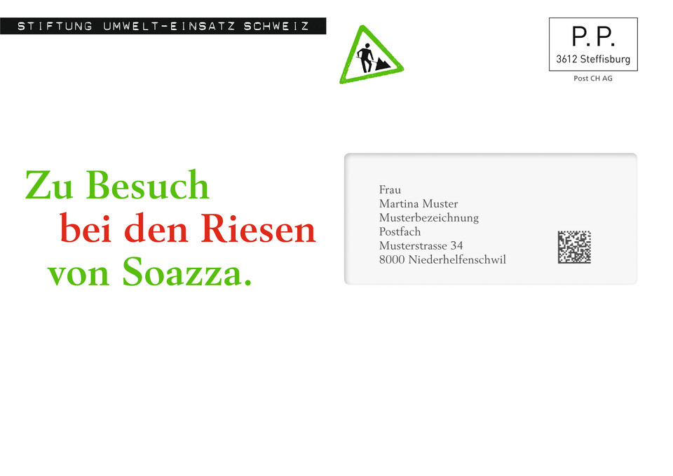 Mailingprogramm für die Stiftung Umwelteinsatz