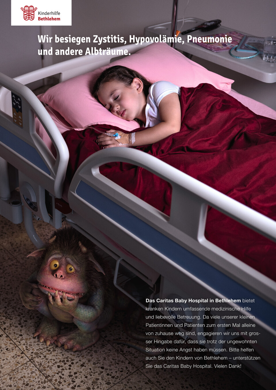 Neuspendergewinnung für die Kinderhilfe Bethlehem