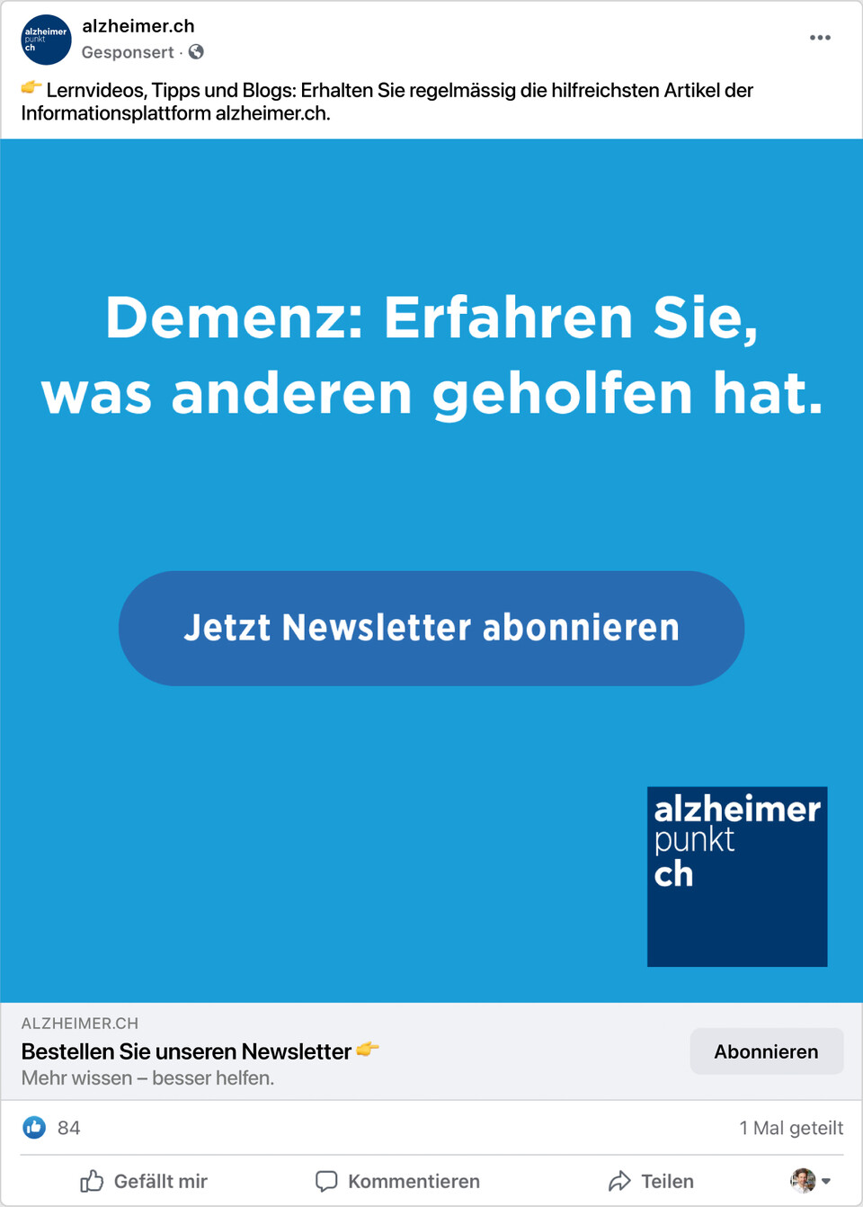 Ads auf Facebook und Instagram