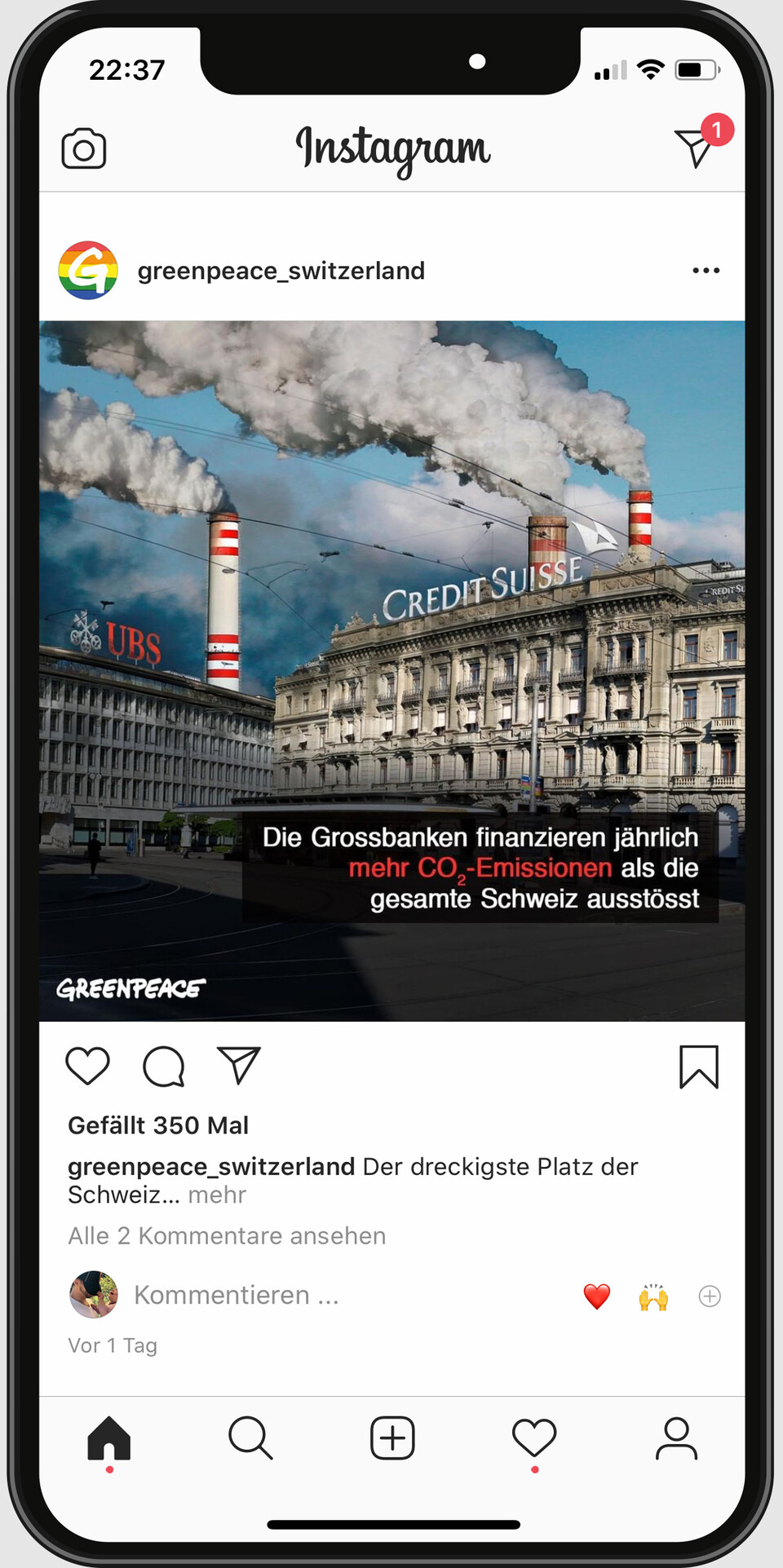 Ads Instagram und Facebook