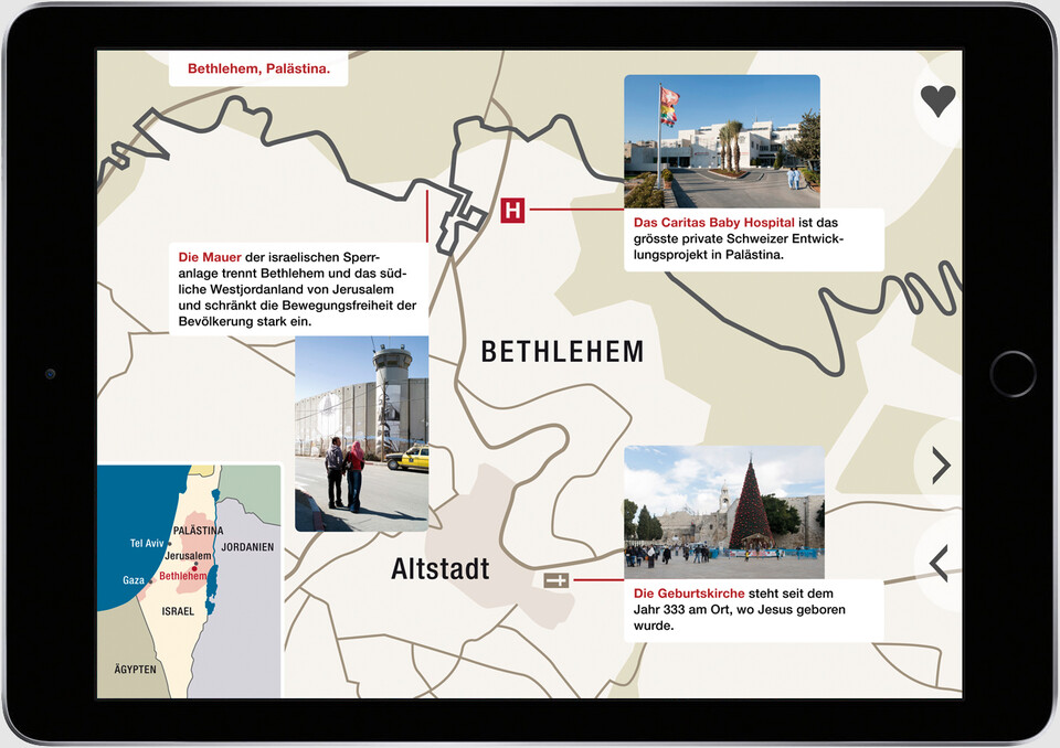 Standauftritt für die Kinderhilfe Bethlehem