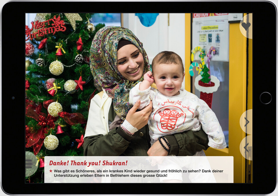 iPad-Präsentation für Dialoger*innen