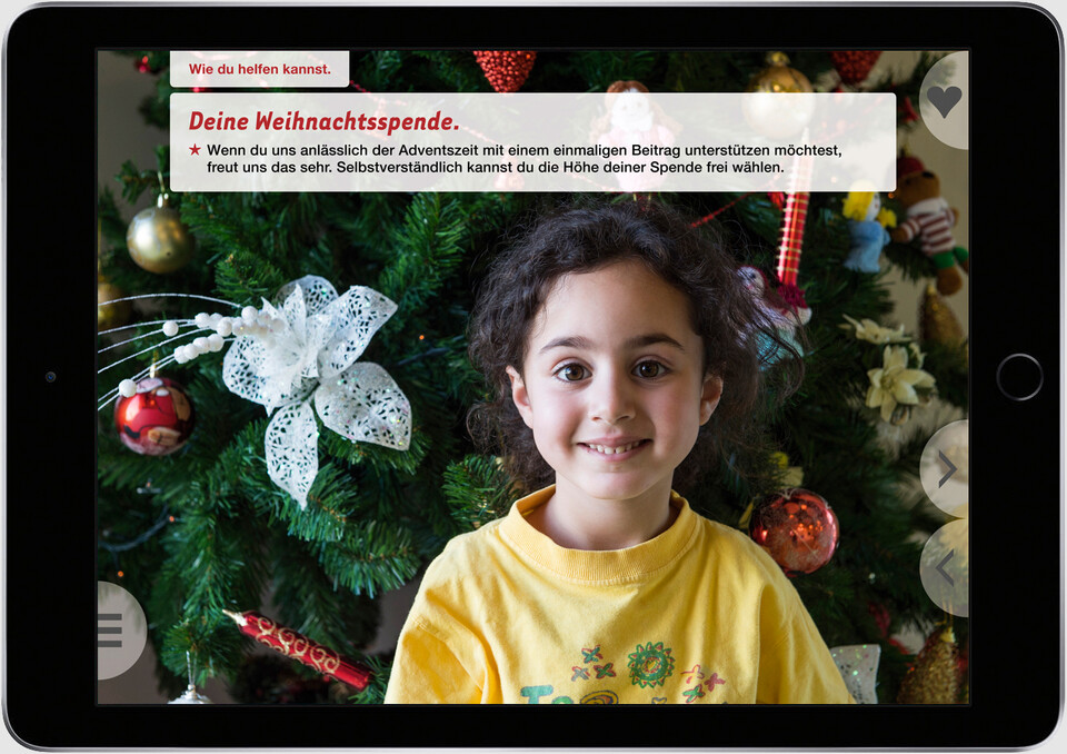 Standauftritt für die Kinderhilfe Bethlehem