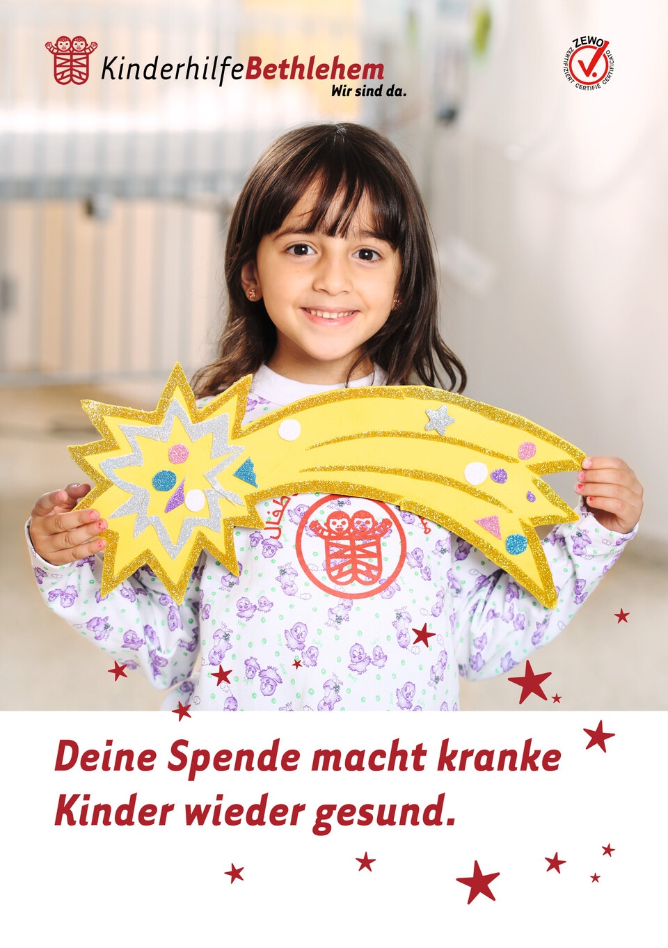 Standauftritt für die Kinderhilfe Bethlehem